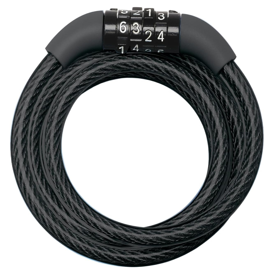 Master Lock Bike Lock Cable Combination 1.2m