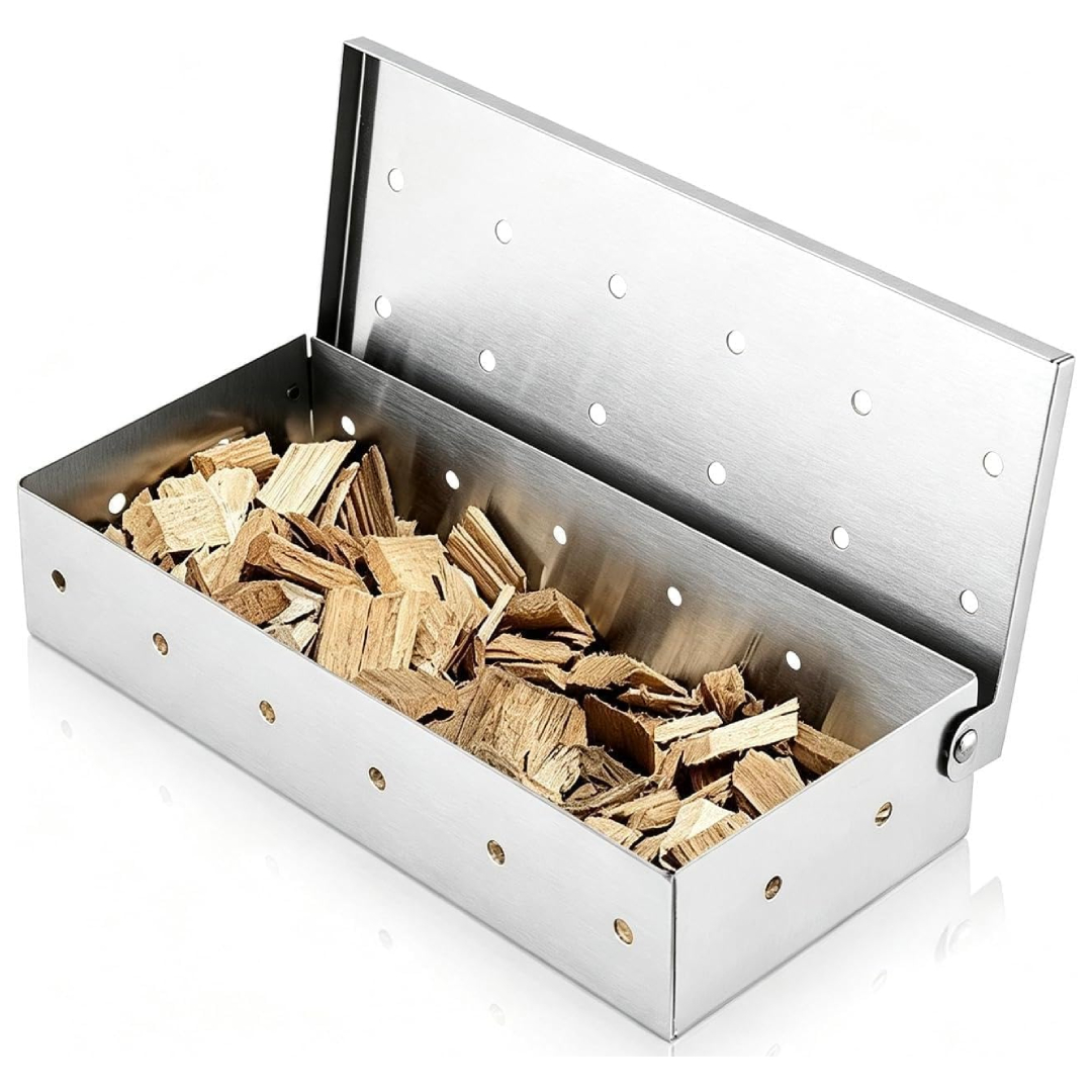 BenkerEsti BBQ Smoker Box for Wood Chips