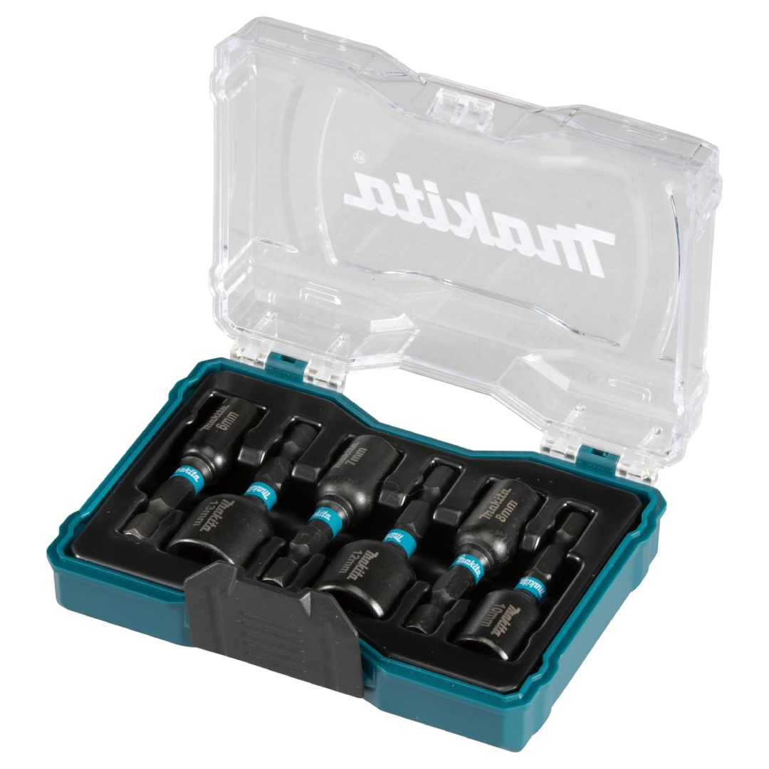 Makita E 15768 6 Piece Impact Black Nutsetter Set
