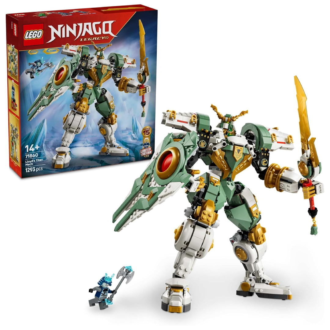 LEGO NINJAGO Lloyds Titan Mech 15th Anniversary 71860