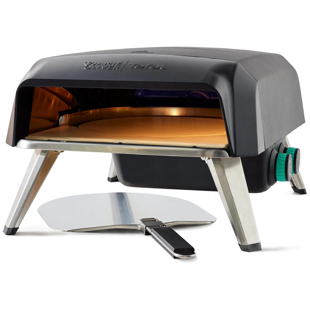 Jamie Oliver by Tefal Outdoor Gas Pizza Oven