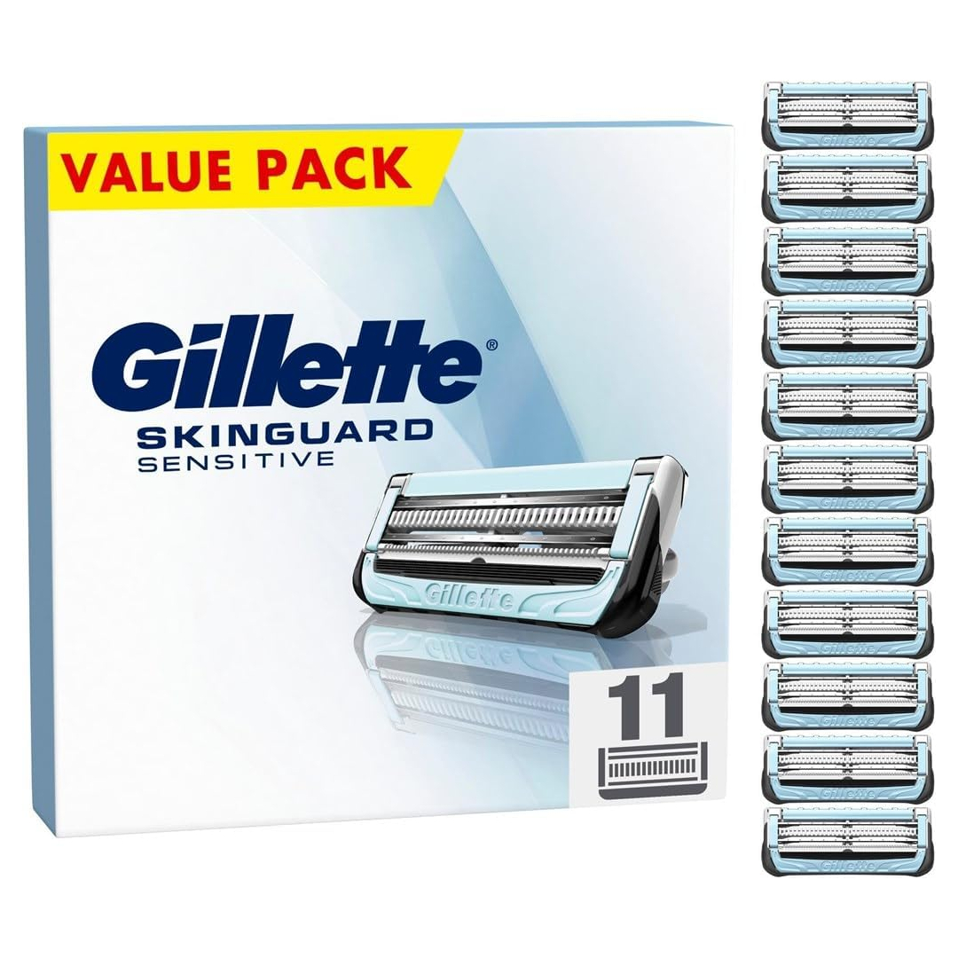 Gillette SkinGuard Sensitive Razor Blades 11 Pack