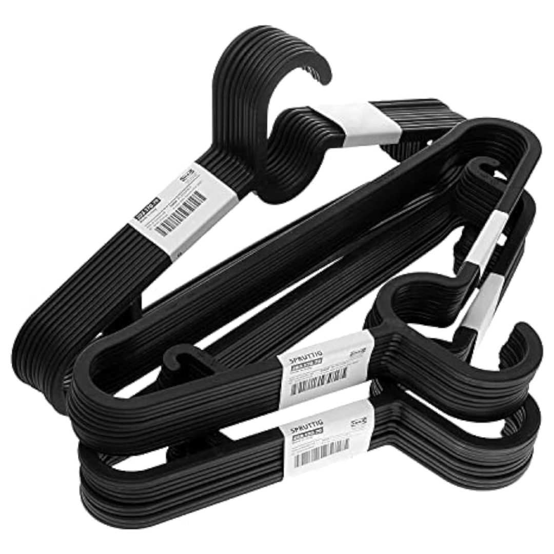 Ikea SPRUTTIG Lightweight Clothes Hangers Set of 30
