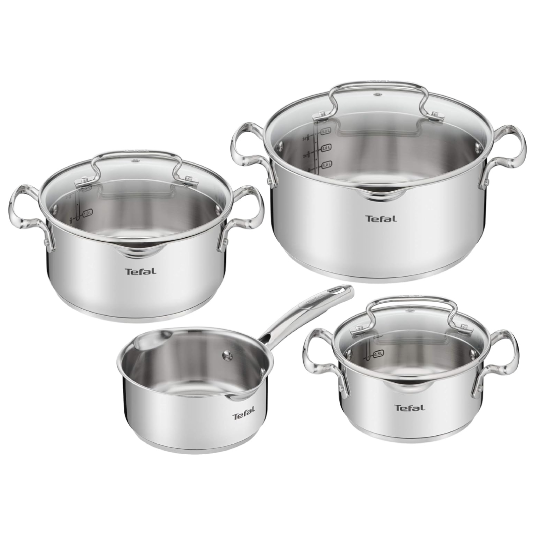Tefal Duetto 7 Pieces Cookware Set