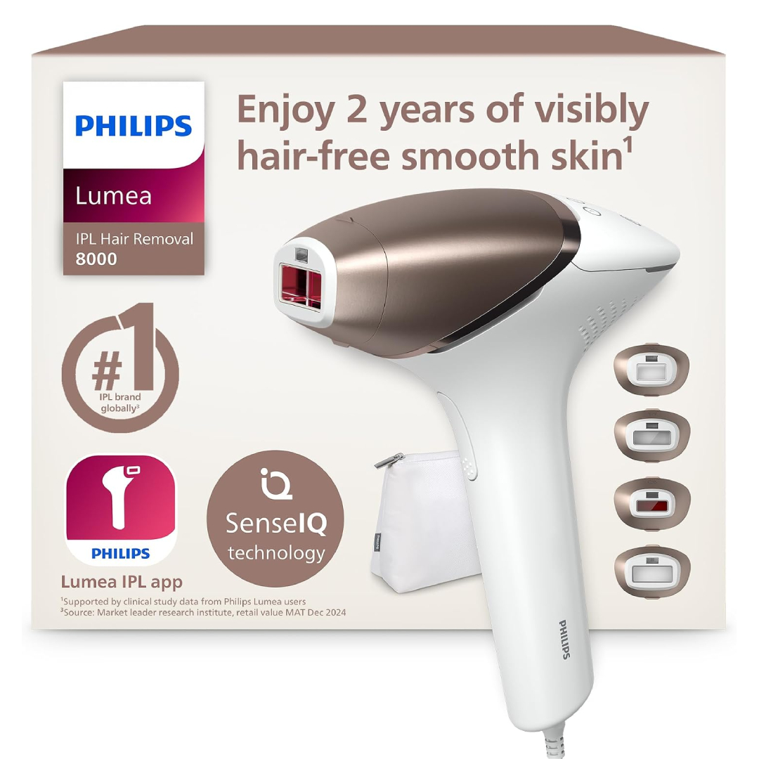 Philips Lumea IPL Hair Removal 8000 Series BRI948 00