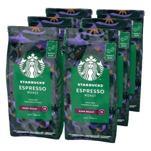 STARBUCKS • Espresso Roast Whole Coffee Beans 6-Pack