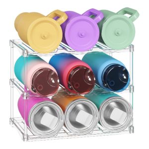 Lifewit Stackable Water Bottle Storage Organiser