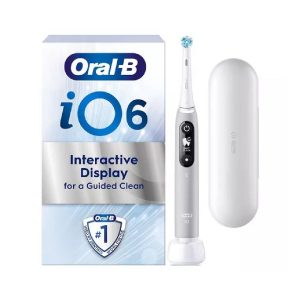 ORAL-B iO6 Electric Toothbrush & Travel Case - Grey Opal