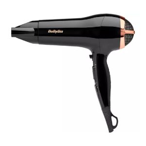 BABYLISS Rose Lustre 5736DU Hair Dryer - Black & Rose Gold