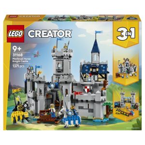 LEGO Creator 3in1 Medieval Horse Knight Castle 31168