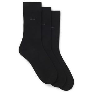 Hugo BOSS Mens Socks Business Allround Threepack