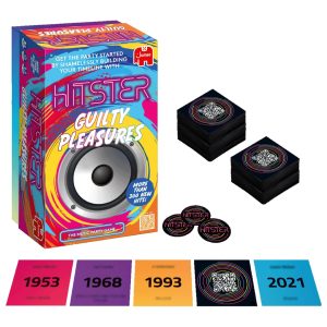 Hitster Guilty Pleasures Music Party Game
