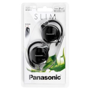 Panasonic RP HS46E K Slim Clip on Earphone