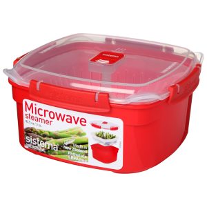 Sistema Microwave Cooking Container Steamer 2.4L
